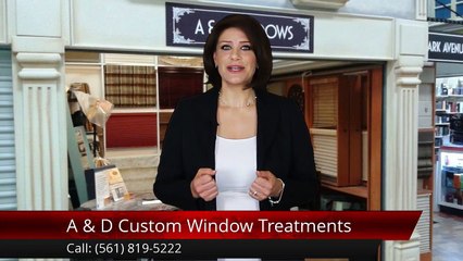 A & D Custom Window Treatments Delray Beach Terrific Five Star Review by Marvin B. - YouTube