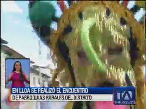 Encuentro de Parroquias Rurales de Quito se realizó en Lloa