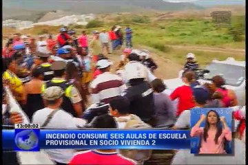 Protestas en cooperativa Socio Vivienda dos en el norte de Guayaquil