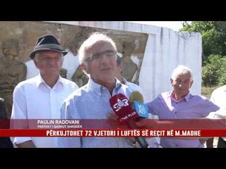 PËRKUJTOHET 72 VJETORI I LUFTËS SË REÇIT NË M.MADHE