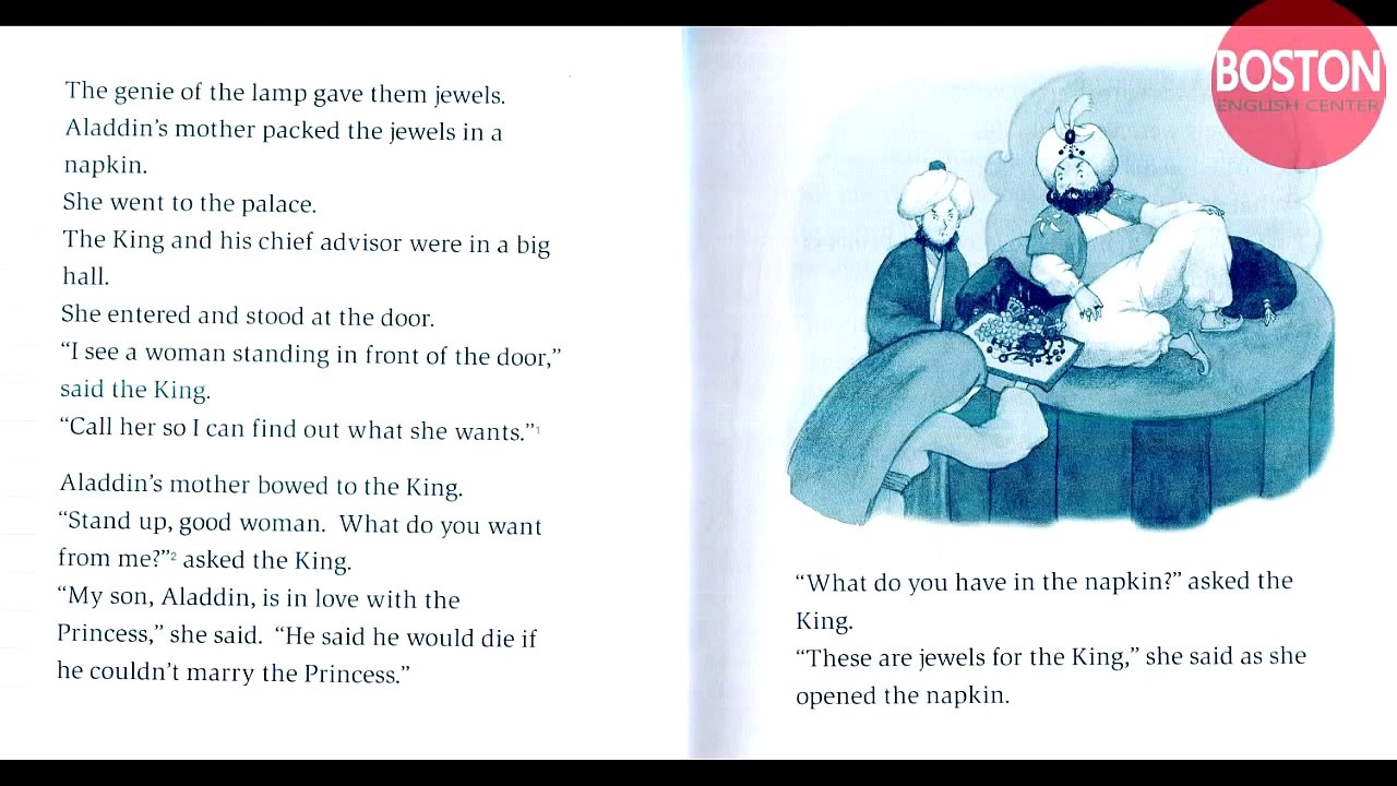 Audio Story for Learning English   Aladdin and the Wonderful Lamp