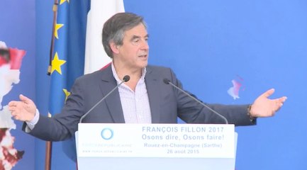 #Rouez2015 : Discours de François  Fillon à Rouez-en-champagne
