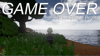 Game Over Press Start to Begin | Indie Game