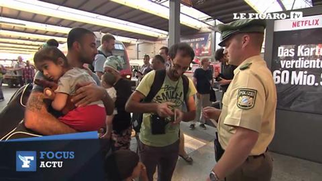 Allemagne: 400 migrants arrivent de Hongrie