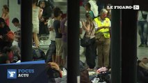 Des centaines de migrants envahissent la gare de Budapest