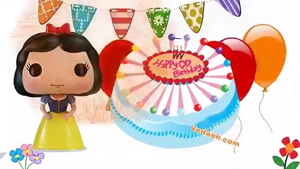 Happy Birthday Song Snow White Princess|Nursery Rhymes Kids Songs And Children Songs