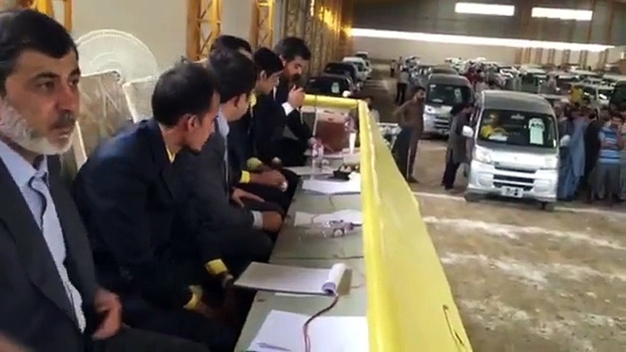 Jan Japan Motors used cars auction in Karachi, Pakistan video Dailymotion