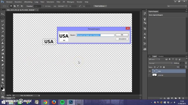 PHOTOSHOP TUTORIAL - Text Image Effect in 5 steps/minutes!