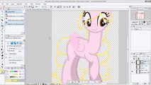 rapunzel inspired MLP speedpaint