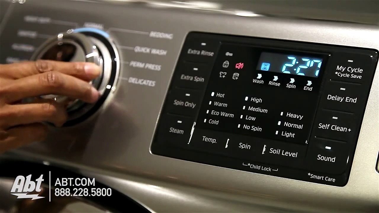 Samsung Front Load Washer WF42H5200 Overview