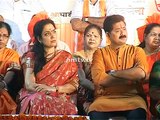 Rashmi Thackeray campaigns for Thane Shiv Sena candidate Rajan Vichare