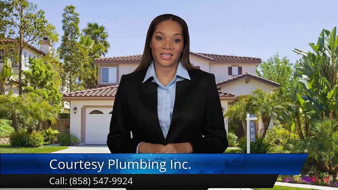 Courtesy Plumbing Inc. San Diego Exceptional5 Star Review by David S.