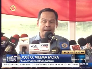 Vielma Mora: Bienvenidos los colombianos que están en Venezuela