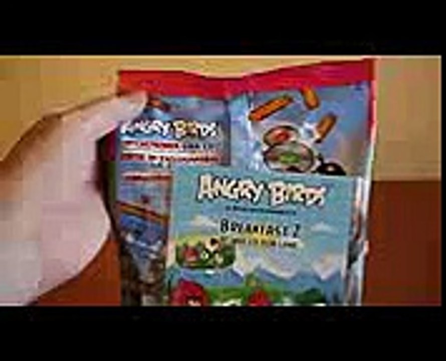 kinder surprize  2014 Nestlé Poland Angry Birds Breakfast 2 Game in Cereal Promo Pack