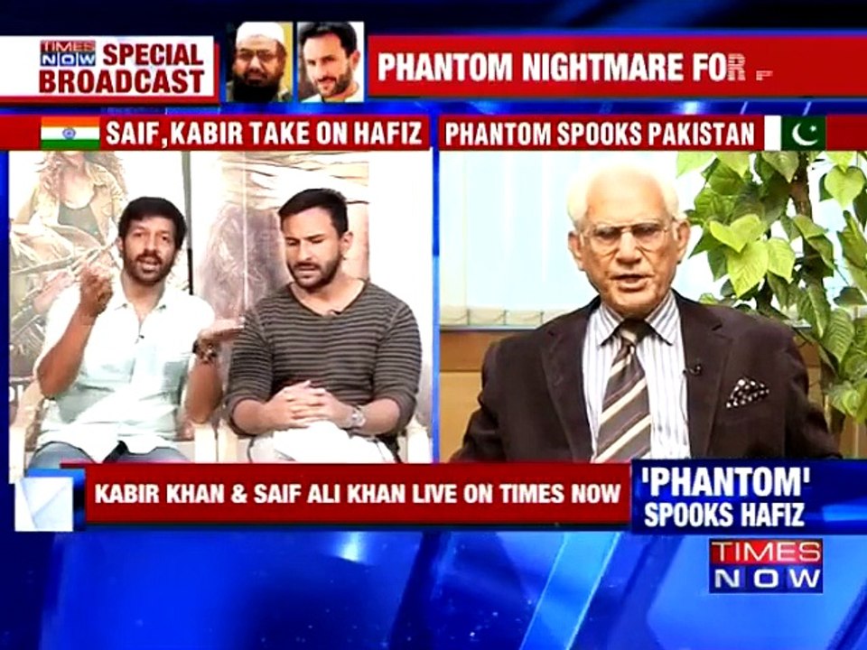 Saif Ali Khan and Kabir Khan Face Off Ahmad Raza Kasuri - Phantom Movie Banned in Pakistan