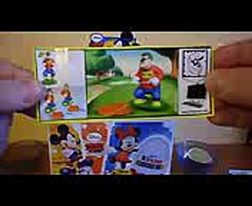 kinder surprize  Mickey Mouse & Friends 4-pack Kinder Choco Surprise Eggs Unboxing Toys