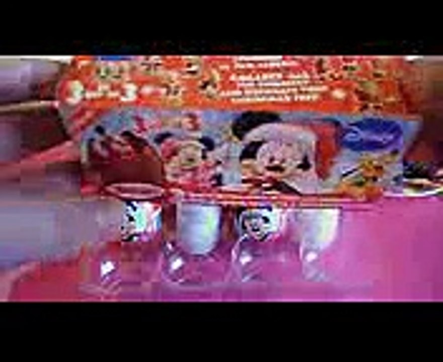 kinder surprize  Disney Mickey Mouse 6 Surprise Eggs Unboxing 3-D Toys Collection 2014 ミッキーマウス