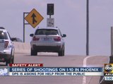 Officials looking for info on freeway shootings