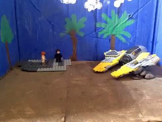 Lego Star Wars stop motion.