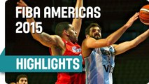 Argentina v Puerto Rico - Game Highlights - Group B - 2015 FIBA Americas Championship