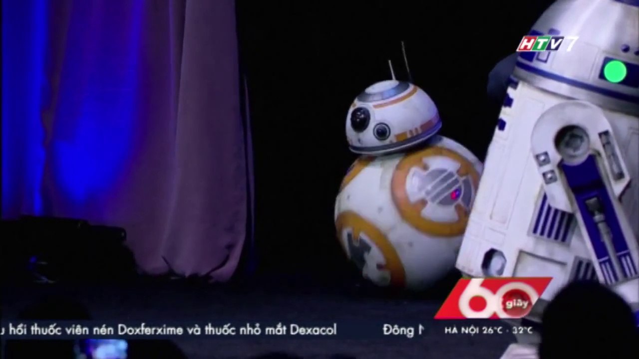 60 giây - Sản xuất Robot BB-8 của phim Star Wars 31/08/2015