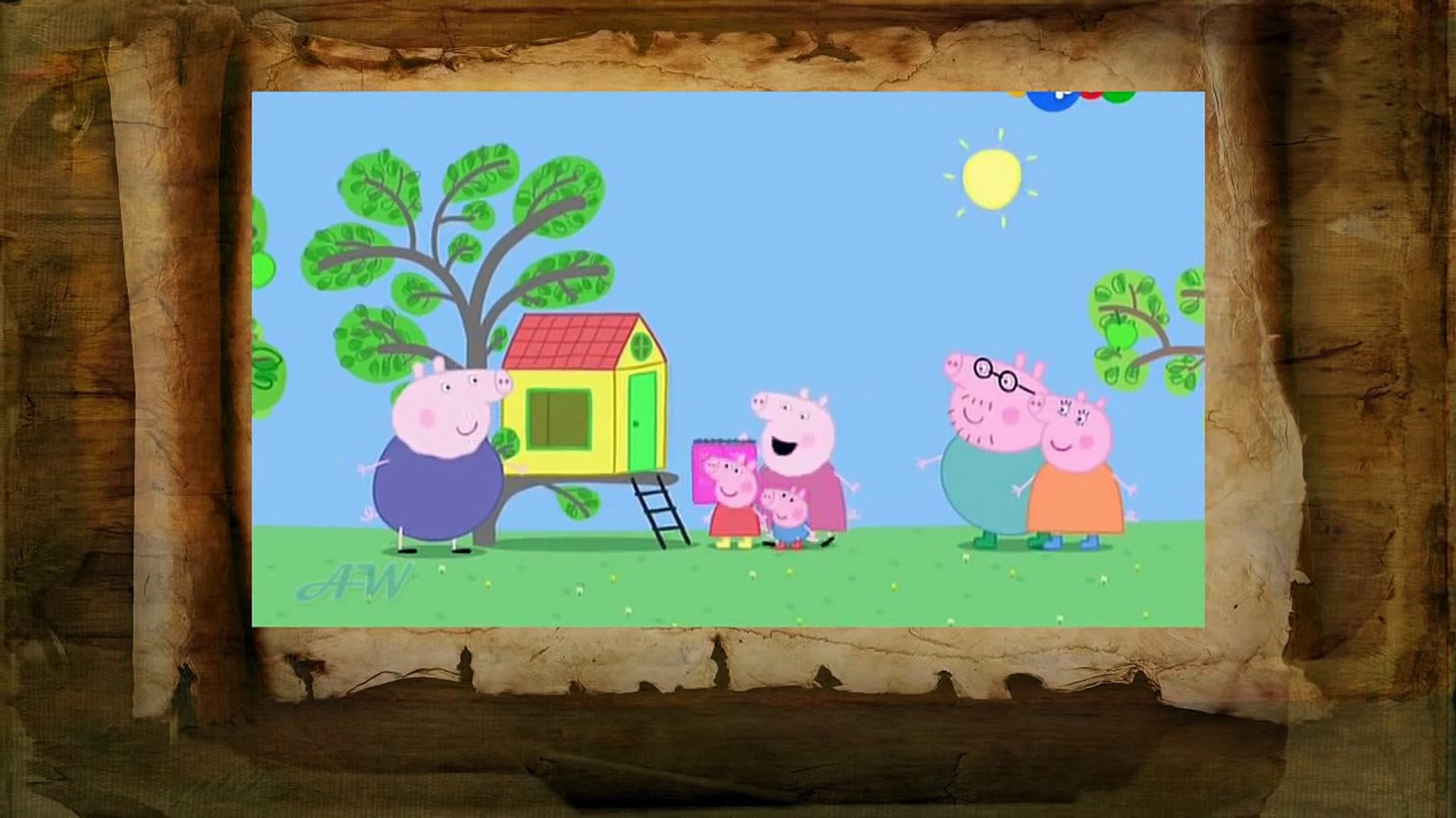 ⁣Свинка Пеппа - Домик на дереве / Peppa Pig -  The tree house russian