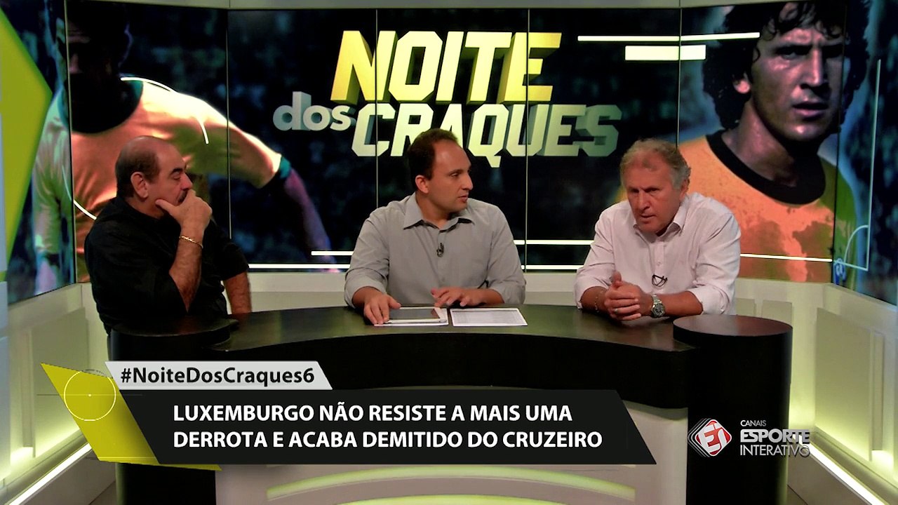 Zico, sobre a demissão de Luxemburgo: "É mais fácil trocar um do que 25"