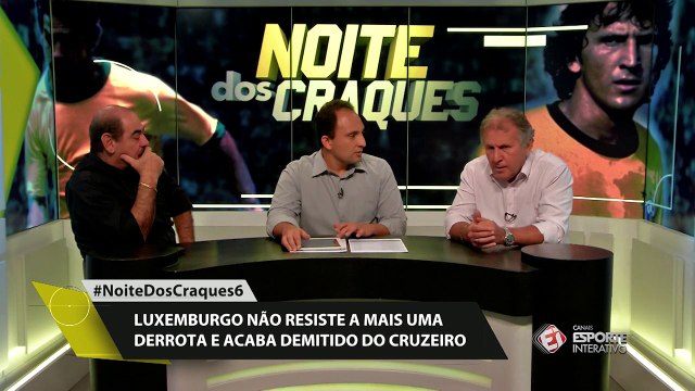Zico, sobre a demissão de Luxemburgo: É mais fácil trocar um do que 25