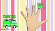 Learn Colors with FIRE TRUCKS Finger Family - Finger Family Song - Nursery Rhyme - Kids Songs