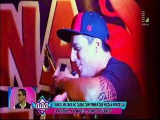 Nicola Porcella: "Le deseo lo mejor a Angie Arizaga" (VIDEO)