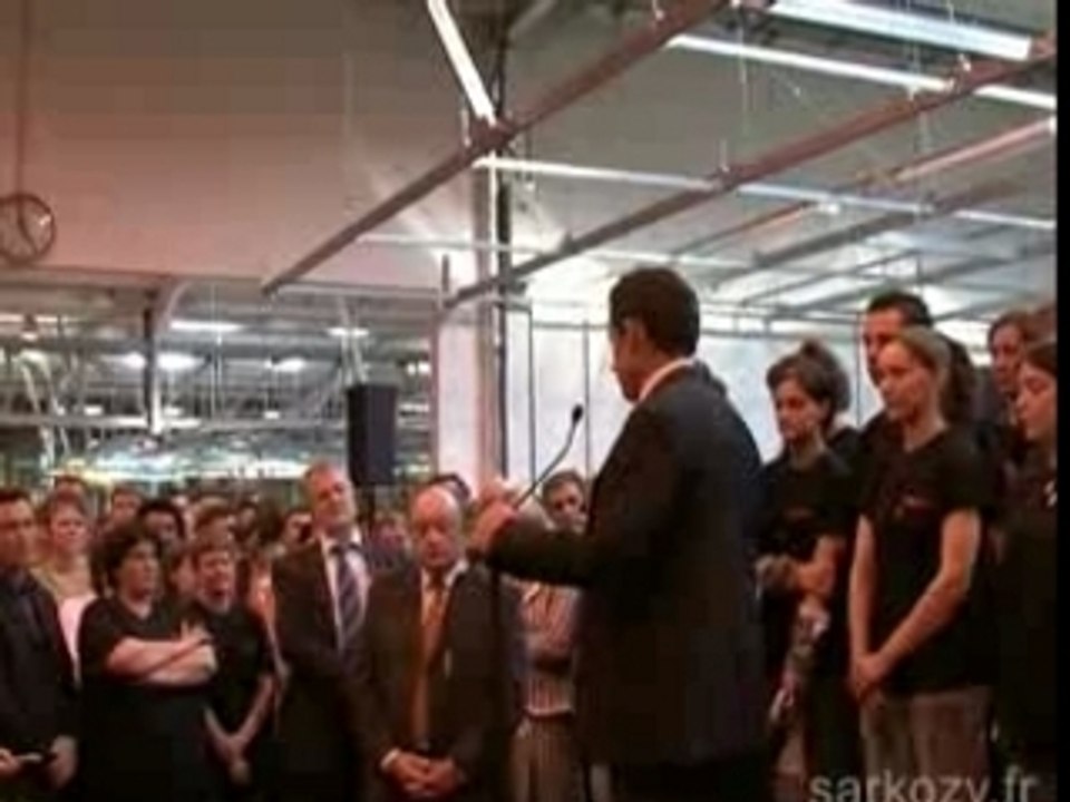 Discours à l'usine Viessmann