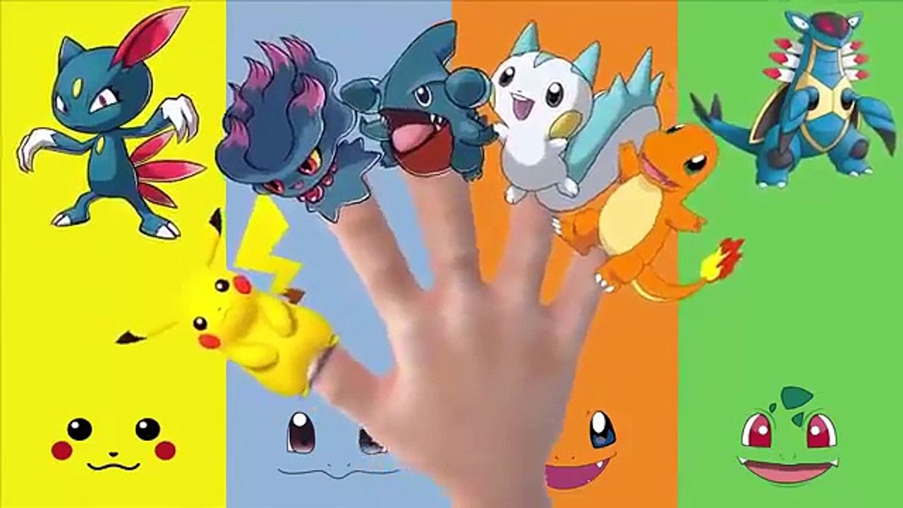 Finger Family Song - Pokemon Finger Family Song - Songs for Children