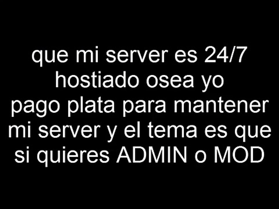 Busco admin o mod para server de minecraft 1.7.2 chile