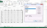 MS Excel - Displaying And Editing The Different Scenarios - 08-02