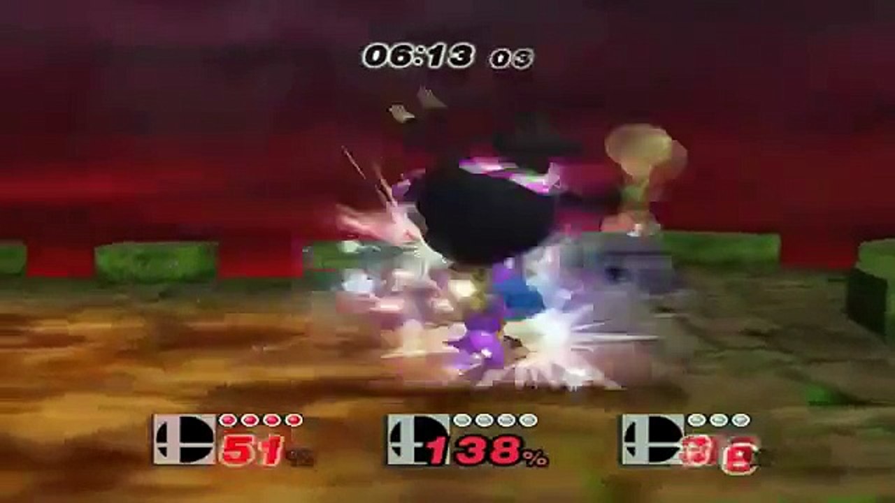 Let's Play Super Smash Bros Brawl - Banjo Kazooie Final Battle