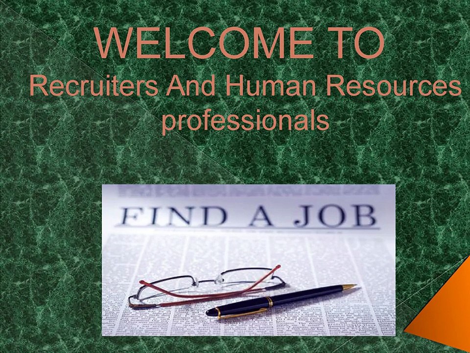 Human Resources Recruitment