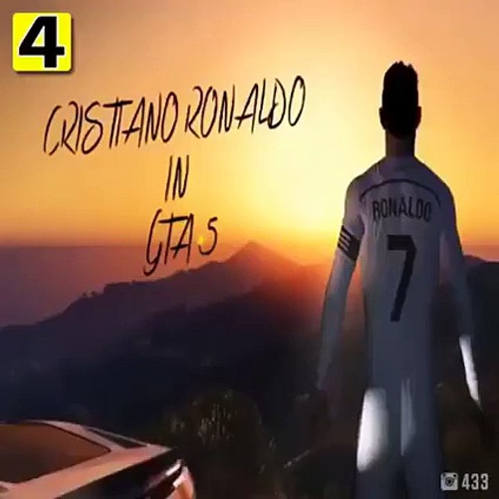 People of Los santos hit by Cristiano Ronaldo