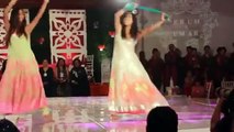 Indian Wedding Girls Dancing At Marriage Hall