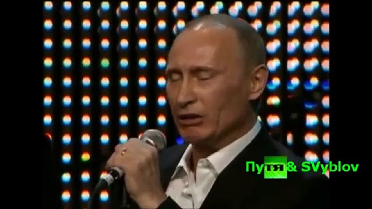Владимир Путин -  Blueberry Hill (Loving You) - Elvis Presley