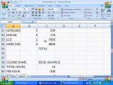 Different menus description in  MS Excel Tutorial Urdu/Hindi Part 9