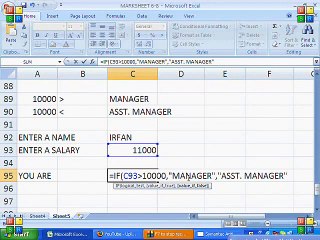 How to set criteria in MS Excel Tutorial Urdu/Hindi Part 8