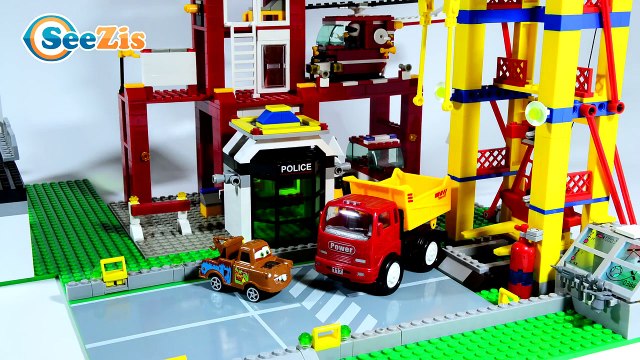 Truck for Kids. Мультики про машинки. Грузовичок помог Экскаватору. Truck helped Excavator. Серия 5