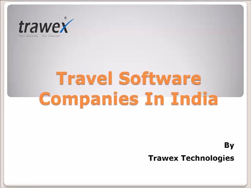 Travel Software Companies in India
