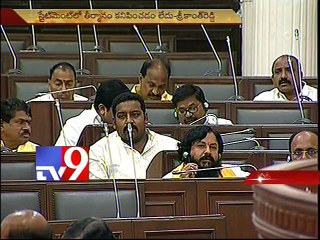 YCP creates ruckus in AP Assembly over Special Status and drought issue