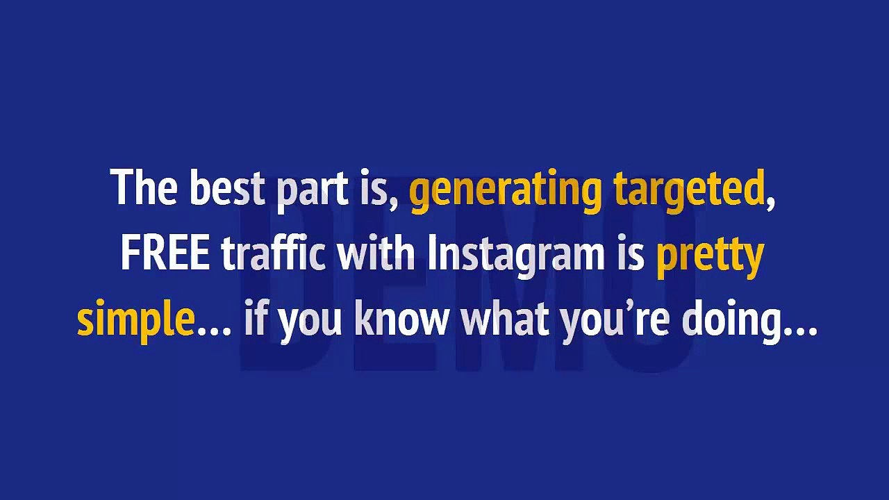 Instagram Marketing Excellence Review OFFICIAL INTRODUCE VIDEO