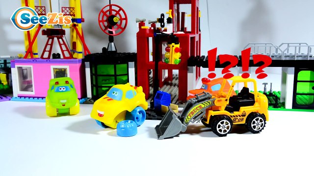 ✔ Мультики про машинки. Экскаватор приходит на помощь. Еxcavator videos for children. Серия 8 ✔