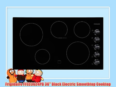 Frigidaire FFEC3624PB 36 Black Electric Smoothtop Cooktop