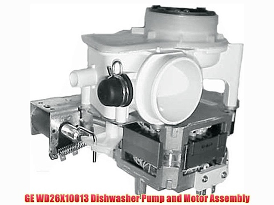 GE WD26X10013 Dishwasher Pump and Motor Assembly
