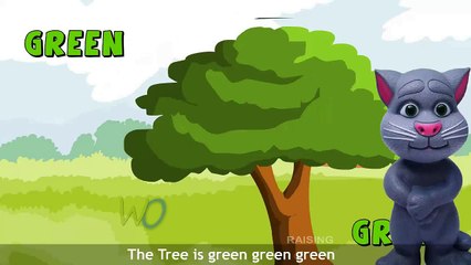 The Color Train Song! Learn Colors 3D Animation in HD | Talking Tom Nursery Rhymes