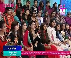 Sitaray Ki Subha With Shaista Lodhi on Hum Sitaray Part 7 - 1st September 2015